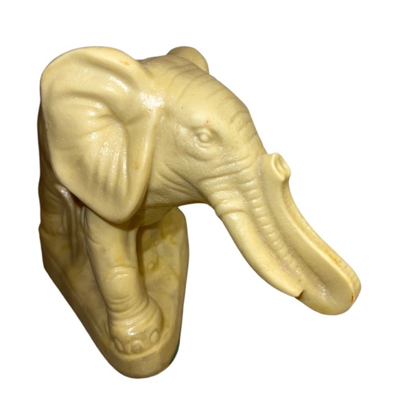 Vintage Hand Carved Elephants : MCM : Home Decor: Retro Art Sculpture - Picture 6 of 8